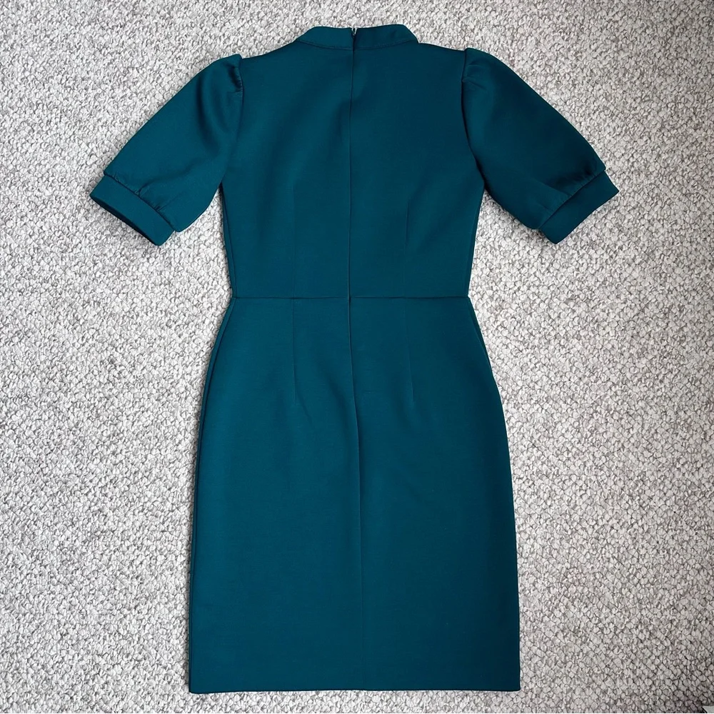 Ann Taylor Teal Midi Dress - Picture 7 of 9